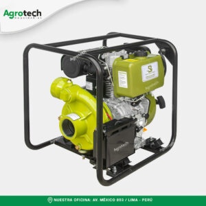 Motobomba Bonhoeffer 3x3 Alta Presión 12HP