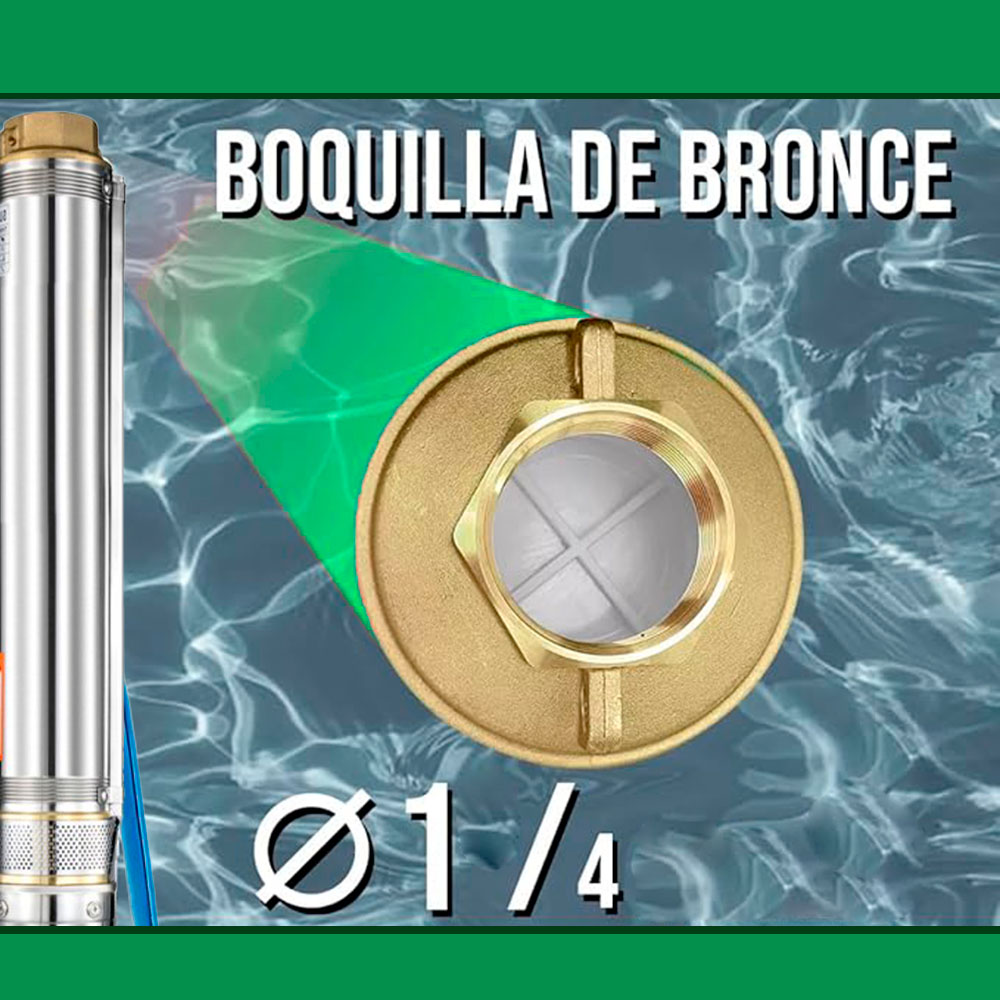 Bomba sumergible 1HP Bonhoeffer - Imagen 6