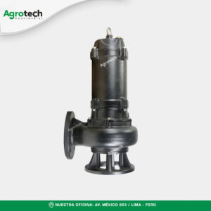 Electrobomba Sumergible 7.5HP aguas residuales