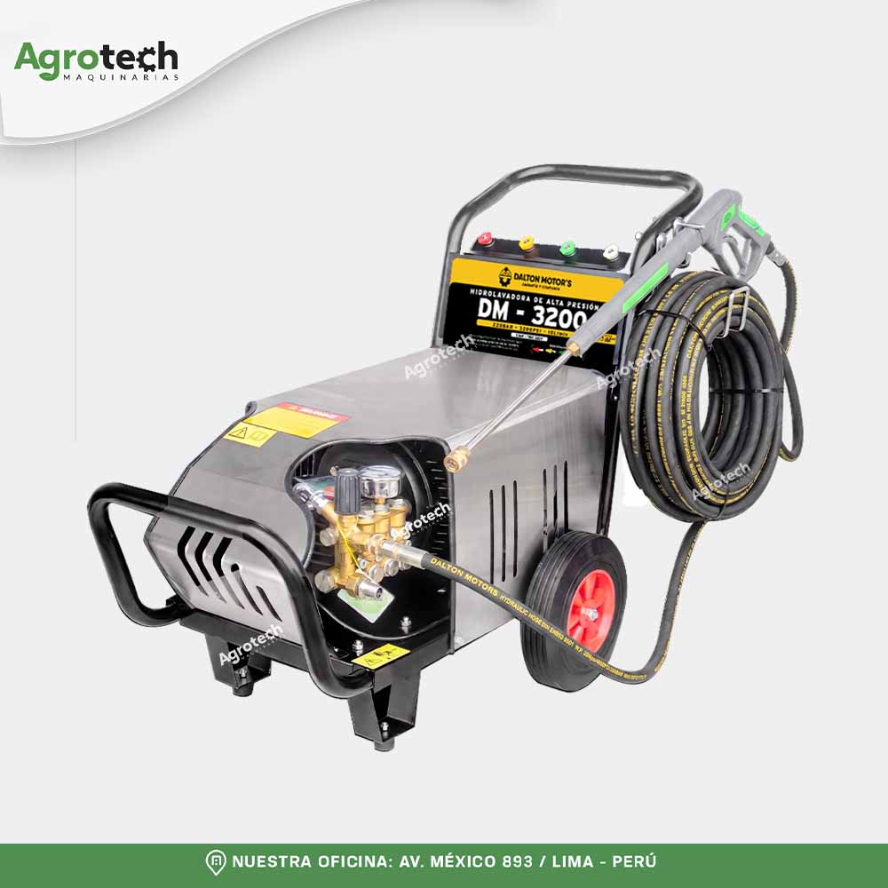Hidrolavadora Trif. 3200PSI 7.5HP Alta Presión - Imagen 5