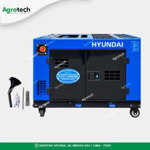 Generador Eléctrico Diésel  Hyundai HYDT12000SE-380V 10.5KW